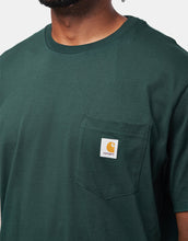 Load image into Gallery viewer, S/S Pocket T-Shirt - Dark Scarab, detail