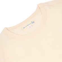 Load image into Gallery viewer, 1950s Loopwheeled Classic Fit Lightweight T-Shirt - Nature