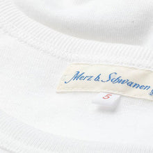 Load image into Gallery viewer, 1950s Loopwheeled Classic Fit Lightweight T-Shirt - White