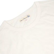Load image into Gallery viewer, 1950s Loopwheeled Classic Fit Lightweight T-Shirt - White