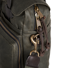 Load image into Gallery viewer, 24 Hour Tin Cloth Briefcase - Otter Green