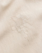 Load image into Gallery viewer, Embroidered Abstract Flower Shirt - Stone