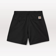 Cargar imagen en el visor de la galería, Carhartt WIP Brady Short in Black Stone Washed, front