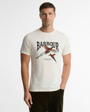 Laden Sie das Bild in den Galerie-Viewer, Barbour Pheasant Graphic Tailored T-Shirt - Whisper White