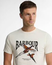 Laden Sie das Bild in den Galerie-Viewer, Barbour Pheasant Graphic Tailored T-Shirt - Whisper White