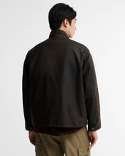 Laden Sie das Bild in den Galerie-Viewer, Barbour Modified Ursula Waxed Jacket Dark Brown back