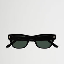 Load image into Gallery viewer, Aki Black - Green Solid Lens