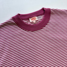Load image into Gallery viewer, Striped Heritage T Shirt - Malaga / Milk