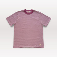 Cargar imagen en el visor de la galería, Striped Heritage T Shirt - Malaga / Milk