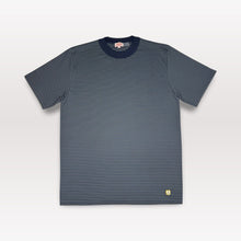 Cargar imagen en el visor de la galería, Striped Heritage T Shirt - Marine Deep / Chimera