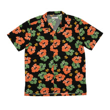 Load image into Gallery viewer, Arvid Flower Hawaii Shirt Black