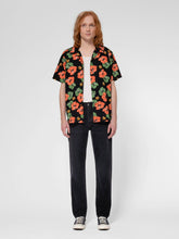 Load image into Gallery viewer, Arvid Flower Hawaii Shirt Black