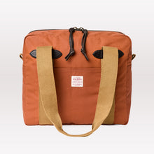 Load image into Gallery viewer, Tin Cloth Zipper Tote Bag - Rust
