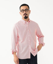 Load image into Gallery viewer, London Stripe Shirt - Red