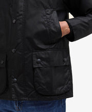 Load image into Gallery viewer, Bedale Waxed Jacket - Black