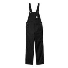 Load image into Gallery viewer, Women's Bib Overall Straight - Black Rinsed