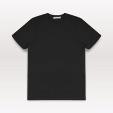 Cargar imagen en el visor de la galería, 1950s Loopwheeled Classic Fit Lightweight T-Shirt - Deep Black