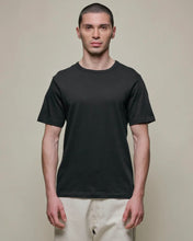 Load image into Gallery viewer, 1950s Loopwheeled Classic Fit Lightweight T-Shirt - Deep Black