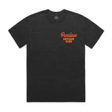 Load image into Gallery viewer, Bowling Club Tee - Washed Black / Orange