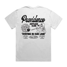 Load image into Gallery viewer, Bowling Club Tee - Washed White / Black