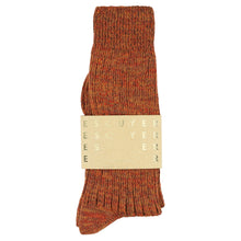 Load image into Gallery viewer, Melange Blend Socks - Brick