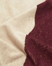 Load image into Gallery viewer, Burgundy Bone Towel