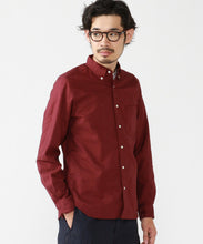 Load image into Gallery viewer, Oxford Button Down Shirt - Burgundy