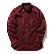 Load image into Gallery viewer, Oxford Button Down Shirt - Burgundy