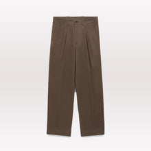 Load image into Gallery viewer, Canal Pleated TwillForm Pant - Granite