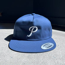 Load image into Gallery viewer, Providence Snapback Shop Cap - Navy