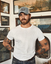 Load image into Gallery viewer, Avery Ranch CAT Trucker Hat - Blue Denim