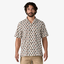 Load image into Gallery viewer, Tidal Threads Camp Shirt - Oh Coral: Wool White