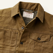Load image into Gallery viewer, Tin Cloth Short Lined Cruiser Jacket - Dark Tan