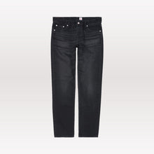 Load image into Gallery viewer, Regular Tapered Jeans - Black - Deep Dark Used