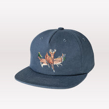 Load image into Gallery viewer, Deer Trucker Cap - Dusty Blue