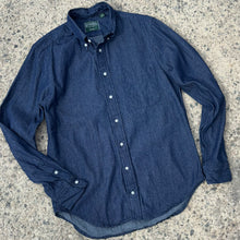 Load image into Gallery viewer, Classic Button Down - Lightweight Indigo Denim