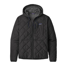 Load image into Gallery viewer, Diamond Quilted Bomber Hoody - Black