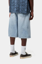 Laden Sie das Bild in den Galerie-Viewer, Carhartt WIP Langdon Short - Blue Heavy Worn Bleached