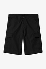 Load image into Gallery viewer, Carhartt WIP Regular Cargo Short - Black Rinsed