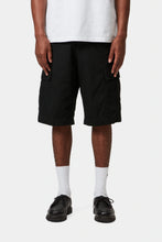 Load image into Gallery viewer, Carhartt WIP Regular Cargo Short - Black Rinsed
