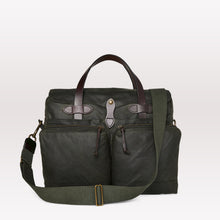 Load image into Gallery viewer, 24 Hour Tin Cloth Briefcase - Otter Green