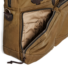 Load image into Gallery viewer, 24 Hour Tin Cloth Briefcase - Dark Tan