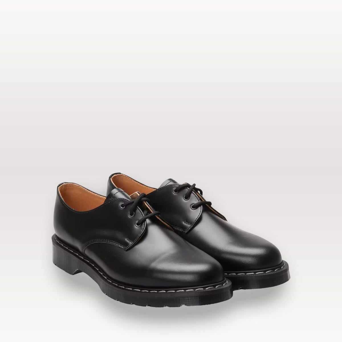 Solovair Hi Shine Gibson Black