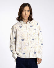 Load image into Gallery viewer, Day Shirt- White Hand Sketch Print