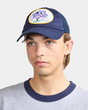 Load image into Gallery viewer, Wisteria Trucker Cap - Navy
