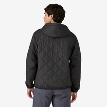 Load image into Gallery viewer, Diamond Quilted Bomber Hoody - Black