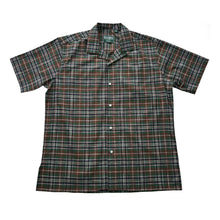 Load image into Gallery viewer, Camp Shirt - Green Brushed Ikat