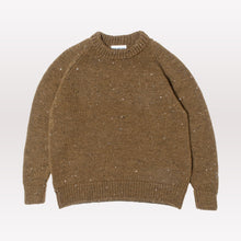 Load image into Gallery viewer, Raglan Chunky Nepp Sweater - Khaki Nepp
