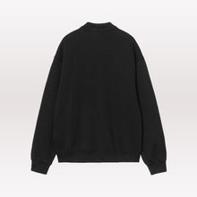 Load image into Gallery viewer, WIP Label Polo Sweat - Black