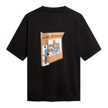 Load image into Gallery viewer, Le Livre De Mon Ami Oversized T Shirt - Black